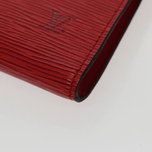 LOUIS VUITTON Epi Pochette Accessoires Accessory Pouch Red M52987 Auth ar12695 - Picture 14 of 16